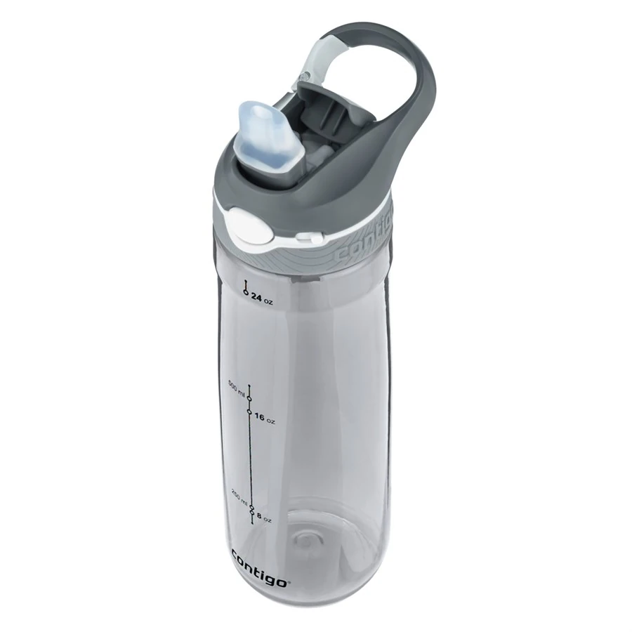 Contigo Ashland Tek El Bas İç Kilitli Su Matarası 720ml 2094640 Gri