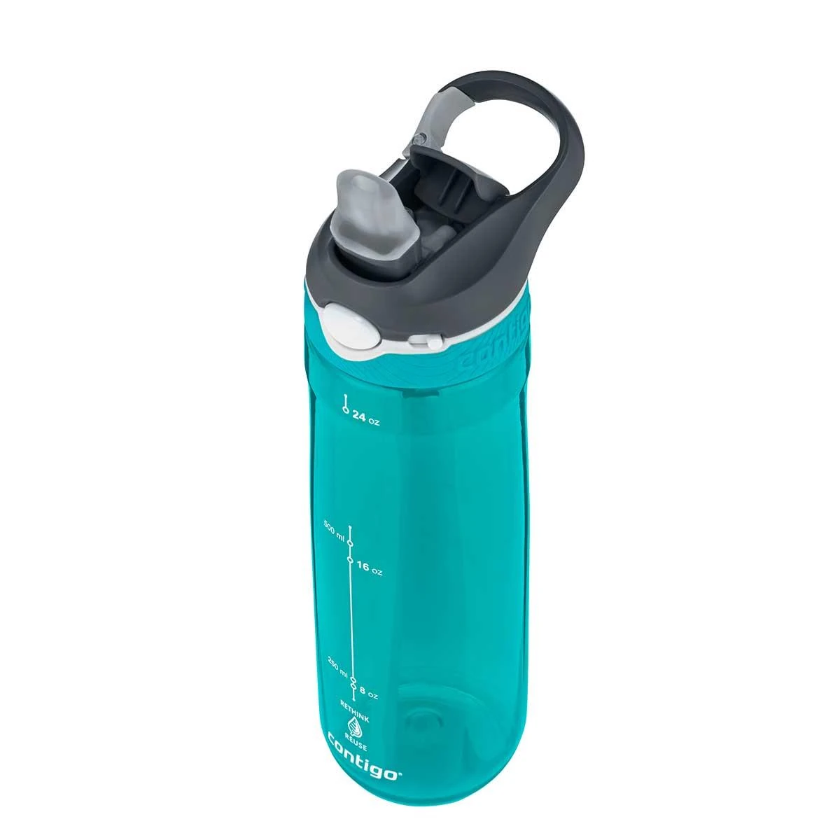 Contigo Ashland Tren Tek El Bas İç Kapaklı Su Matarası 720ml 2191381 Turkuaz