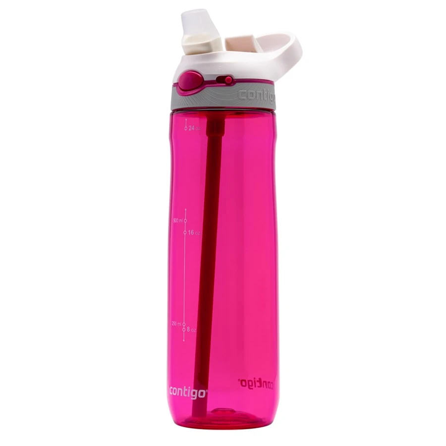 Contigo Ashland Tek El Bas İç Kapaklı Su Matarası 720ml 2094639 Pembe