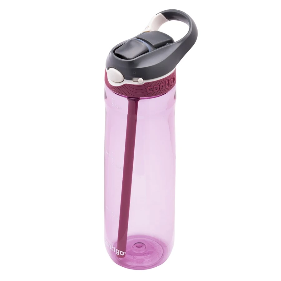Contigo Ashland Tek El Bas İç Kilitli Su Matarası 720ml 2106518 Mor
