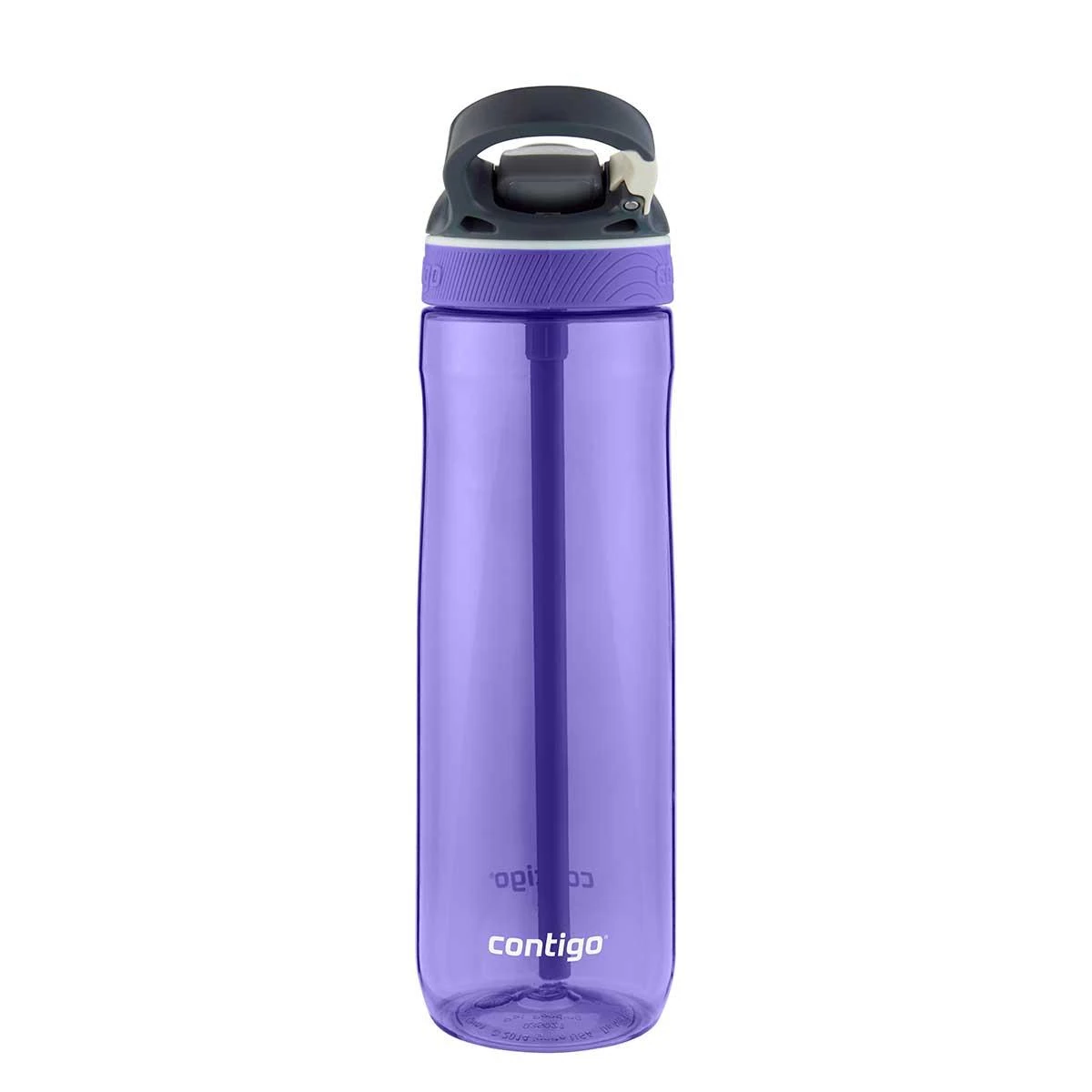 Contigo Ashland Tren Tek El Bas İç Kapaklı Su Matarası 720ml 2191383 Lila