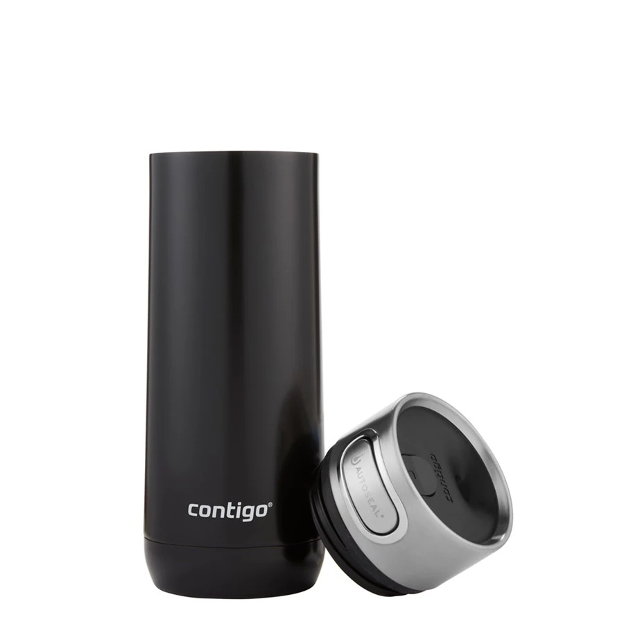 Contigo Luxe Vakumlu Termos Matara Tek El Bas İç 470ml 2115524 Siyah