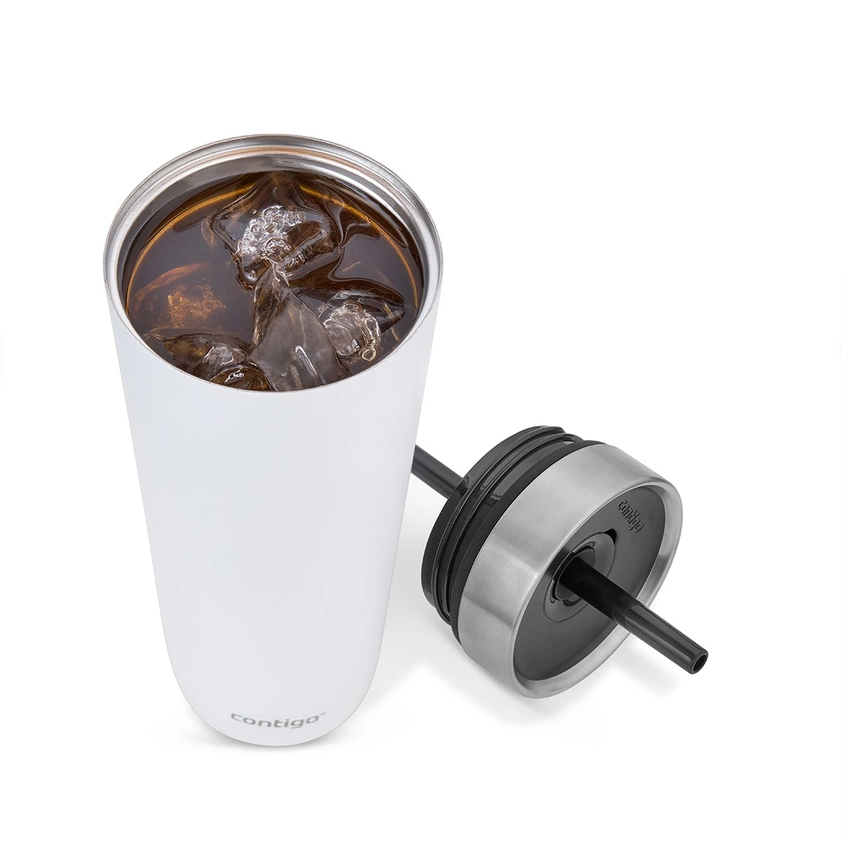 Contigo Spillproof Tumbler Vakumlu Bardak 720ml 2212917 Beyaz