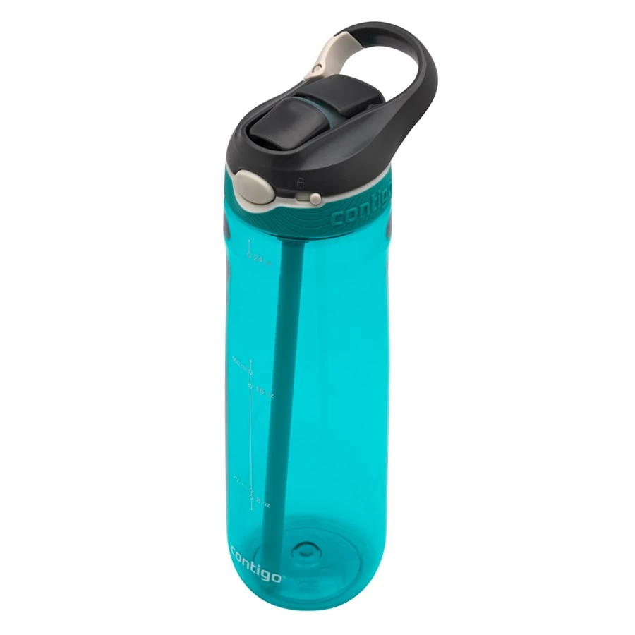 Contigo Ashland Tek El Bas İç Kilitli Su Matarası 720ml 2094866 Turkuaz