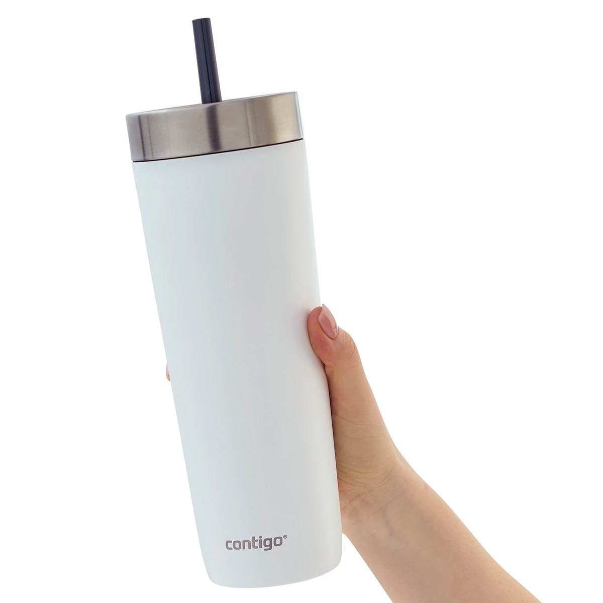 Contigo Spillproof Tumbler Vakumlu Bardak 720ml 2212917 Beyaz