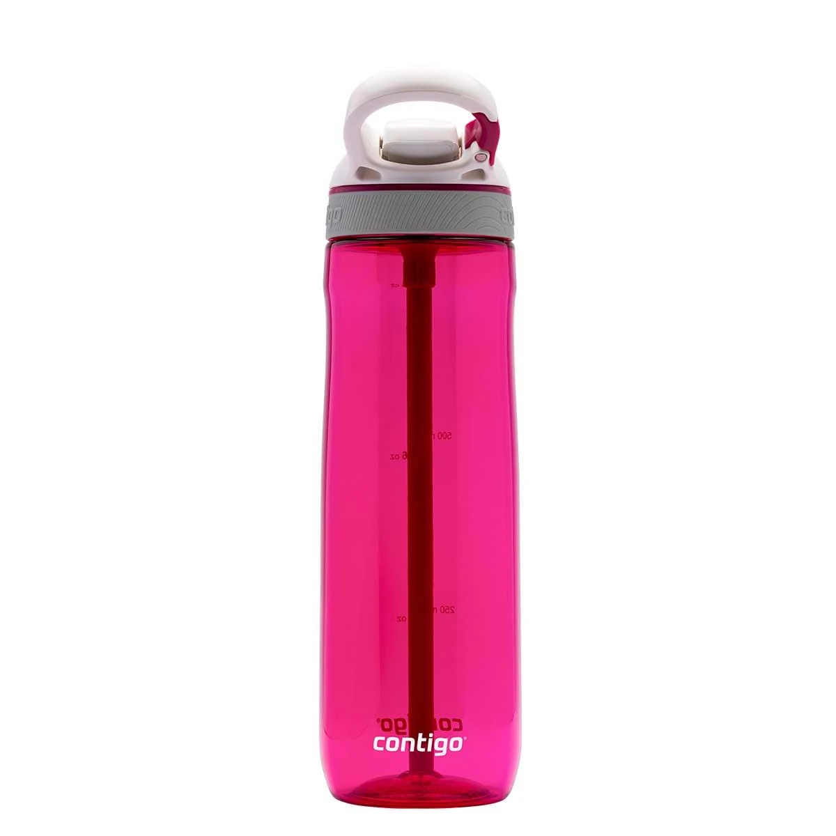 Contigo Ashland Tren Tek El Bas İç Kapaklı Su Matarası 720ml 2197050 Pembe