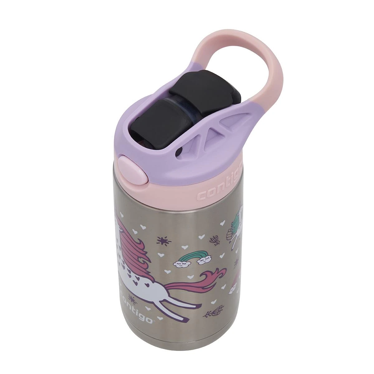Contigo Gizmo Unicorn Çelik Çocuk Suluğu 380ML 2178083 Pembe