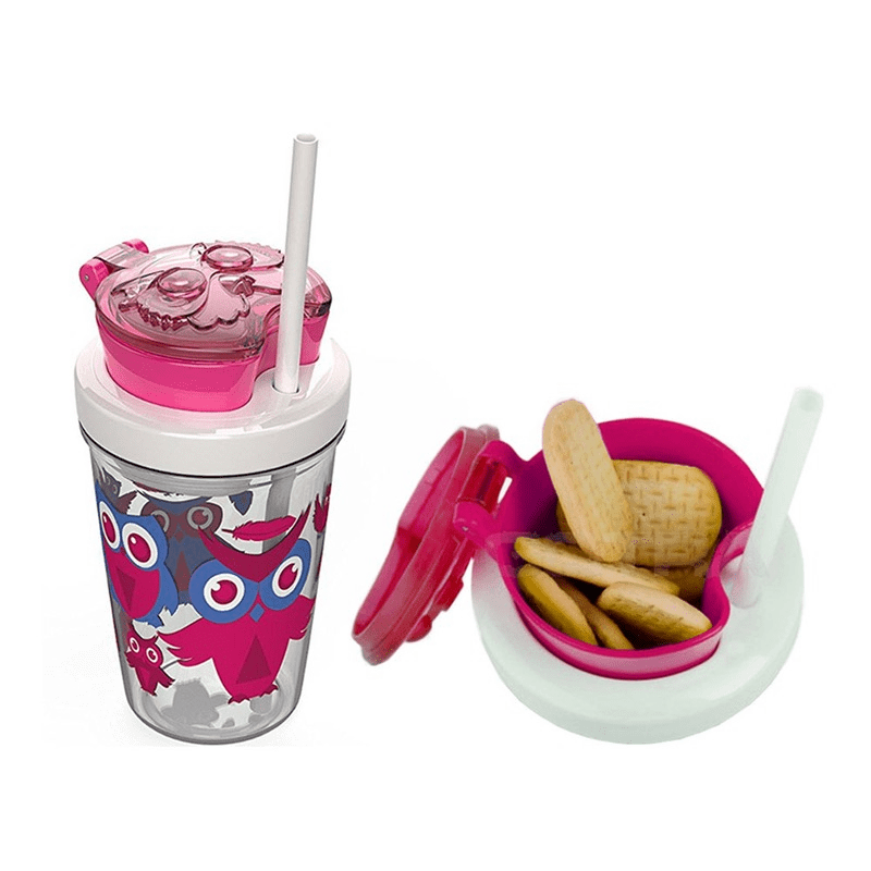 Contigo Snack Atıştırmalık Tritan Bardak 350ML Pembe