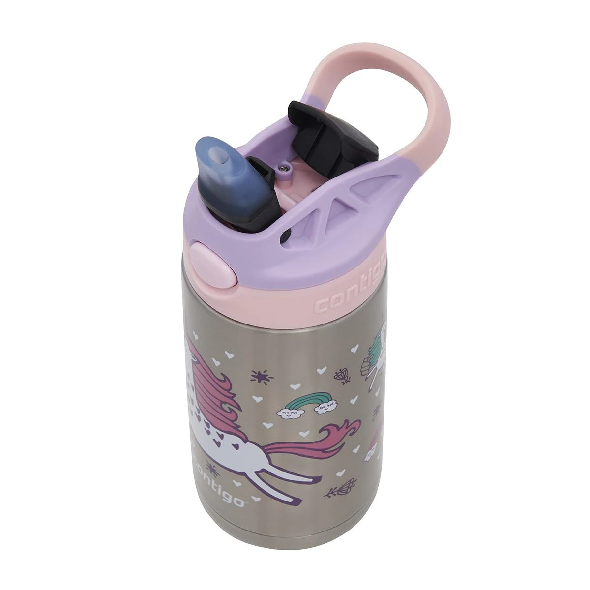 Contigo Gizmo Unicorn Çelik Çocuk Suluğu 380ML 2178083 Pembe