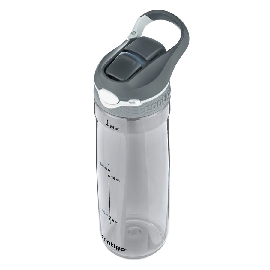 Contigo Ashland Tek El Bas İç Kilitli Su Matarası 720ml 2094640 Gri