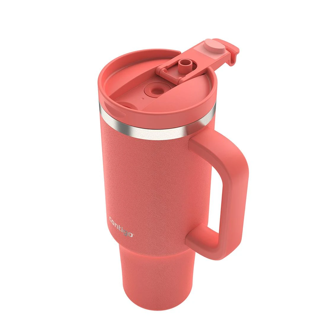 Contigo Streeterville Tumbler Pipetli Vakumlu Bardak 1200 ml 2217787 Mercan