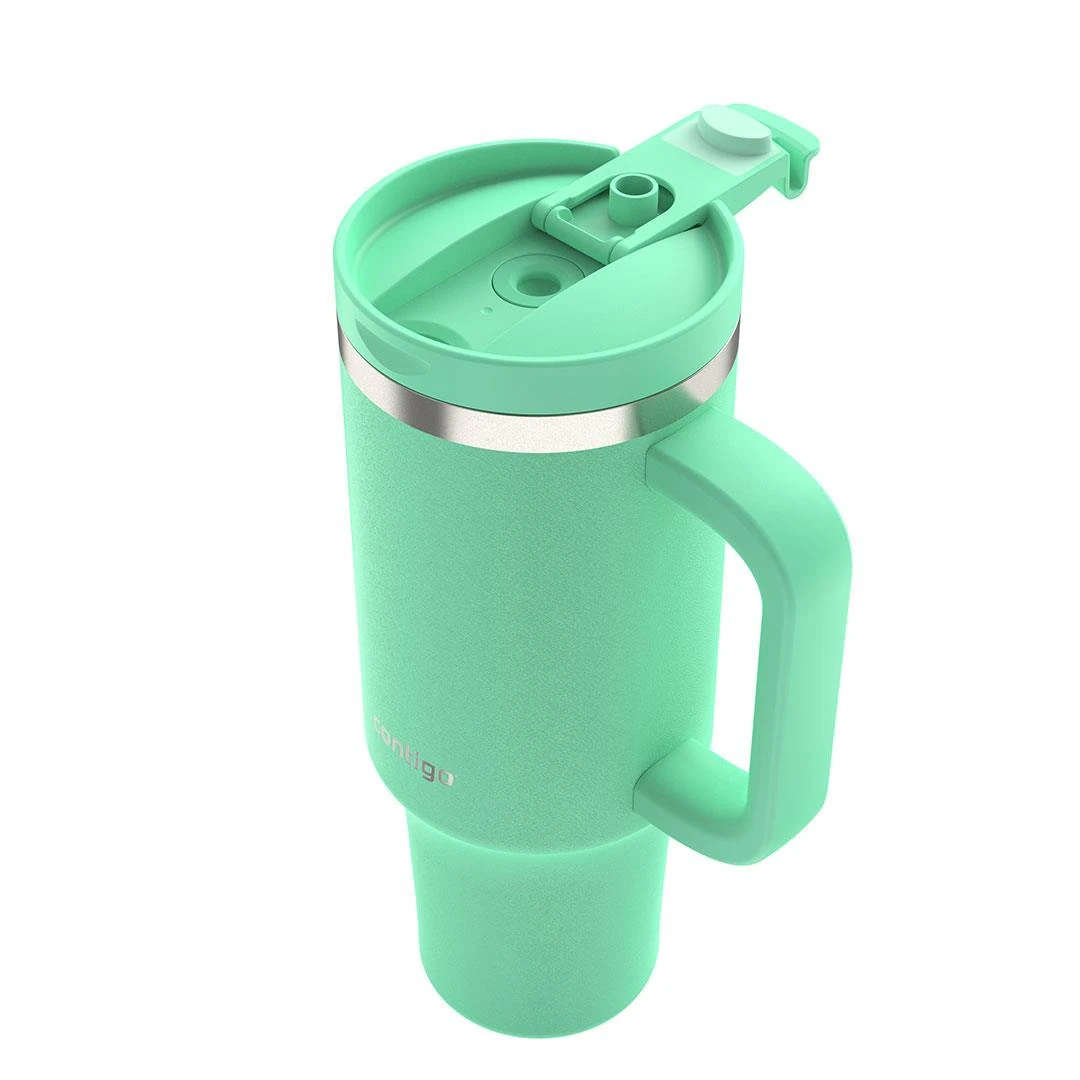 Contigo Streeterville Tumbler Pipetli Vakumlu Bardak 1200 ml 2217784 Açık Yeşil