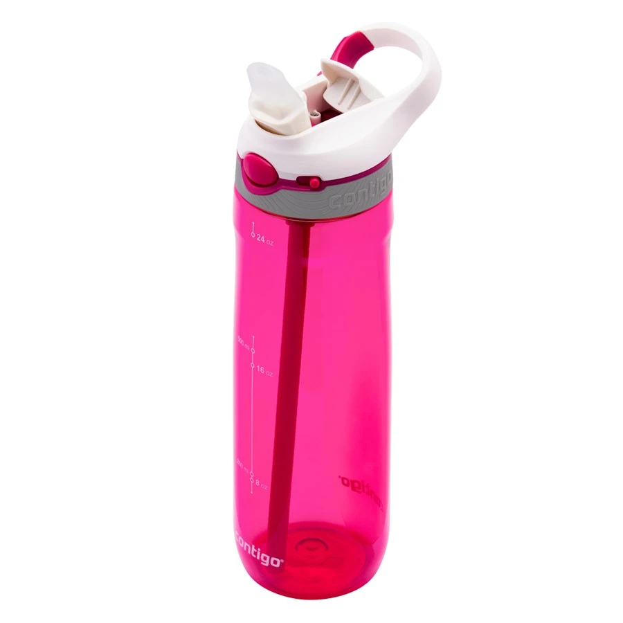 Contigo Ashland Tek El Bas İç Kapaklı Su Matarası 720ml 2094639 Pembe