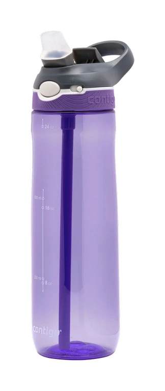 Contigo Ashland Tek El Bas İç Kilitli Su Matarası 720ml 2094942 Mor