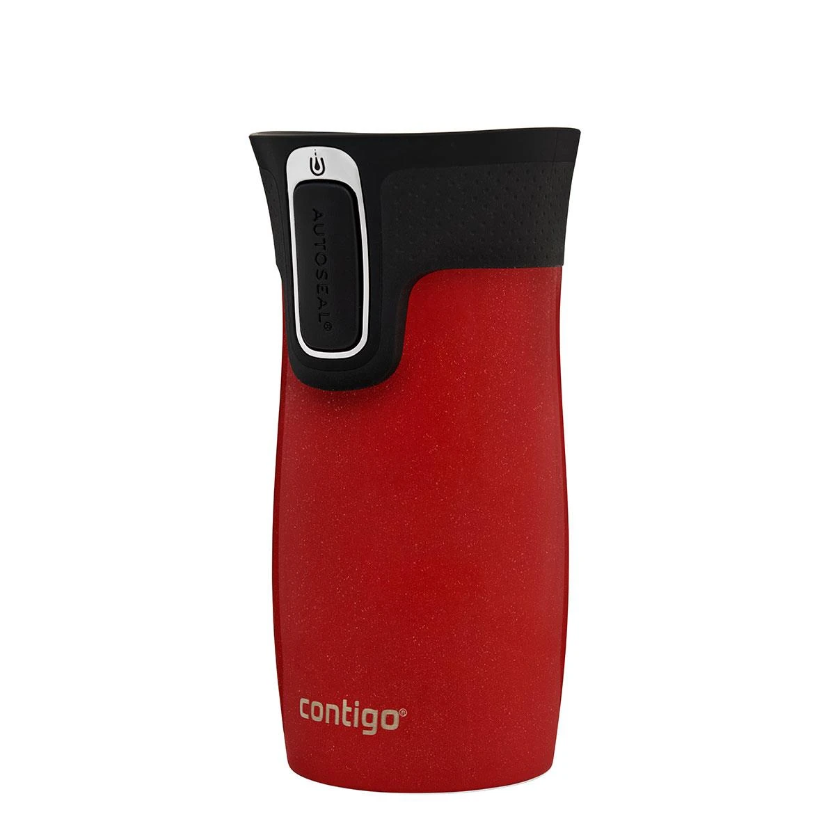 Contigo Westloop Mini Vakumlu Termos Matara Tek El Bas İç 300ml 2203554 Kırmızı