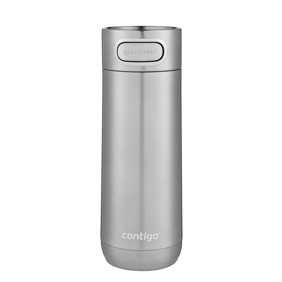 Contigo Luxe Vakumlu Termos Matara Tek El Bas İç 470ml 2115522 Gri