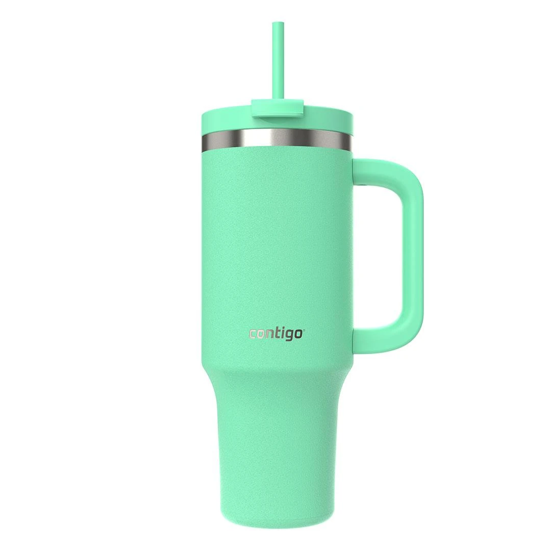 Contigo Streeterville Tumbler Pipetli Vakumlu Bardak 1200 ml 2217784 Açık Yeşil