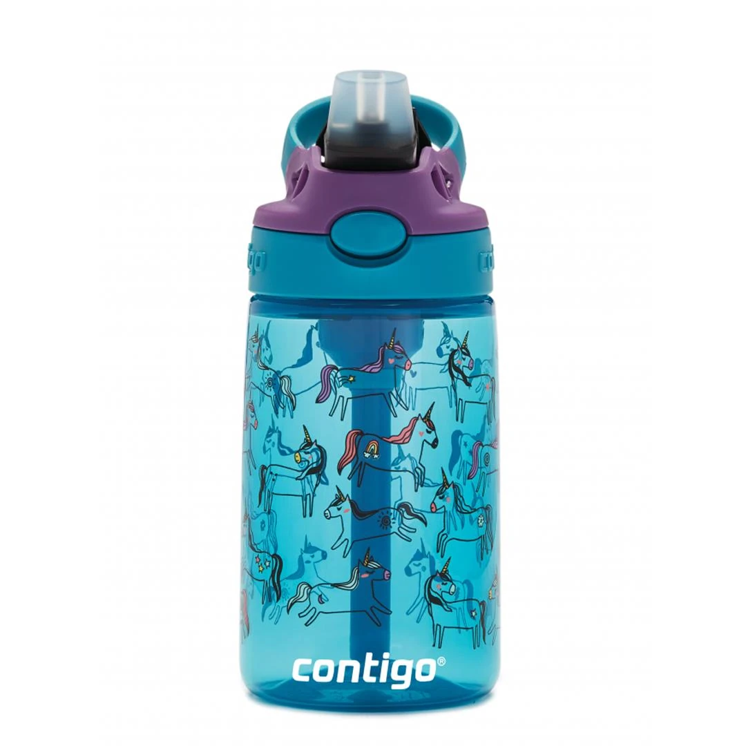 Contigo Gizmo Flip Pro Unicorn Tritan Çocuk Suluğu 420ML 2127477 Mavi