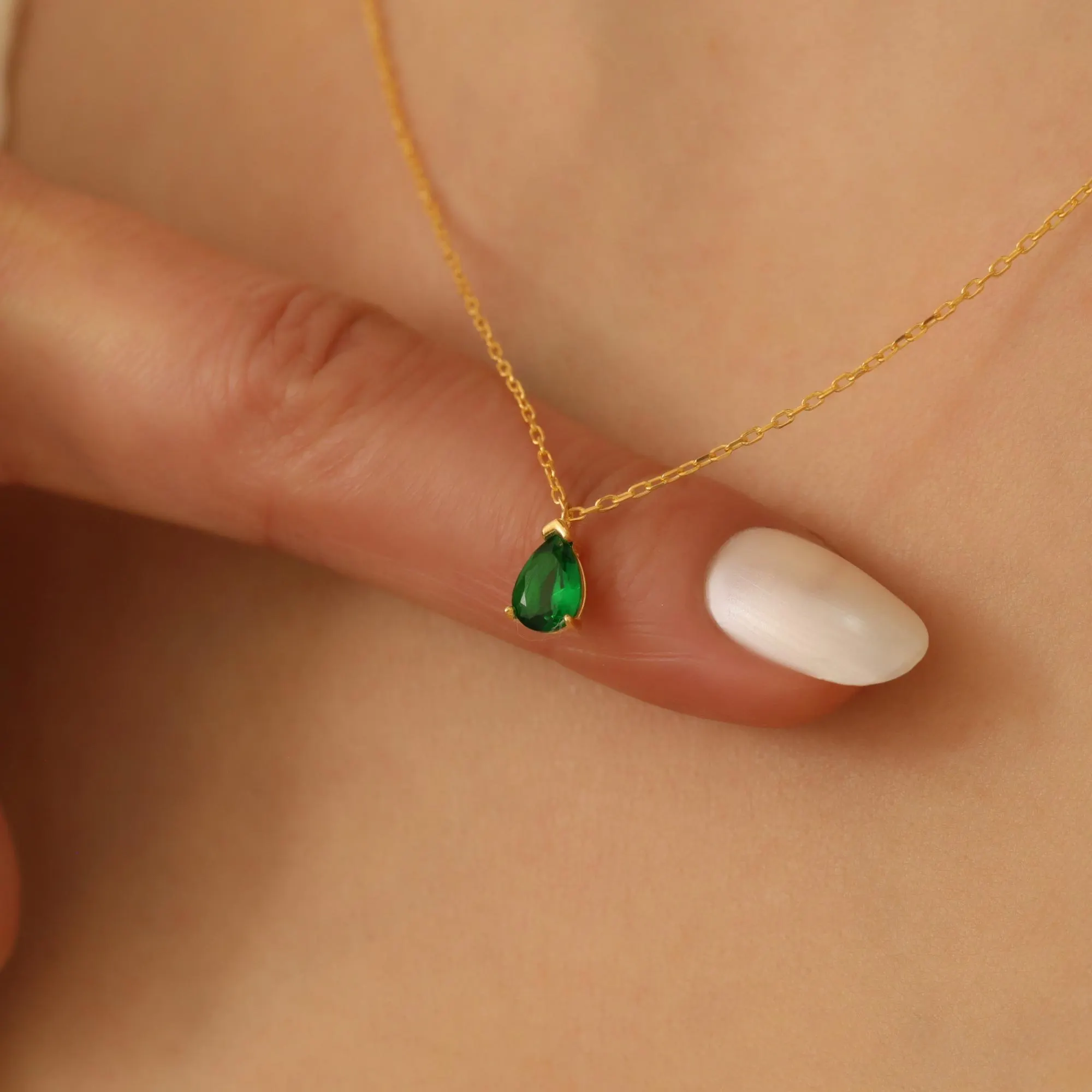 925 Ayar Gümüş Zümrüt Yeşili Taşlı Takım 