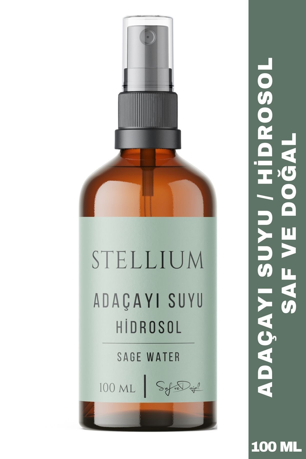 Adaçayı Suyu Hidrosolü (%100 DOĞAL,YAĞI ALINMAMIŞ) Tonik 100 ml