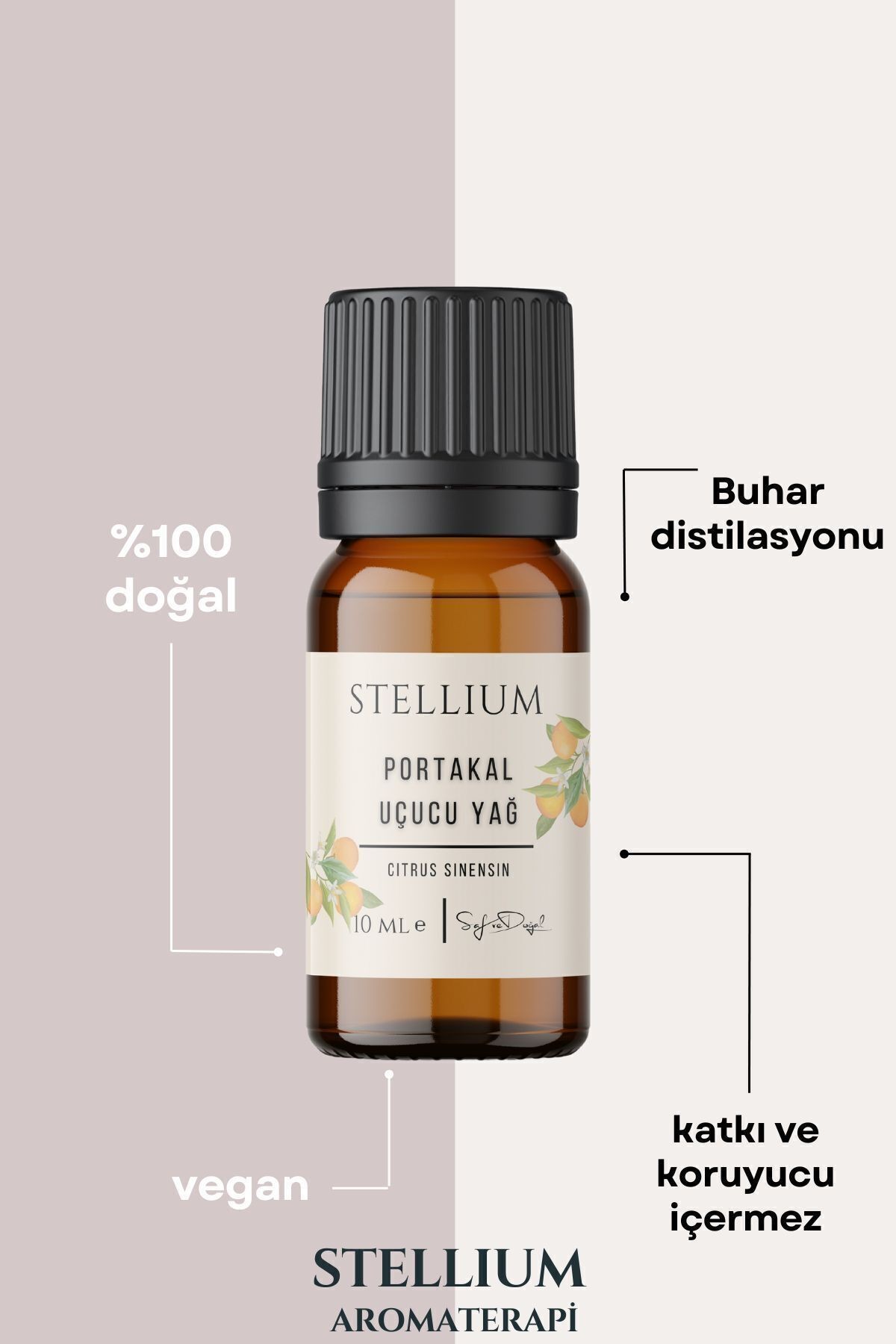 Portakal Uçucu Yağı 10 ml (%100 Doğal )- Orange Essential Oil