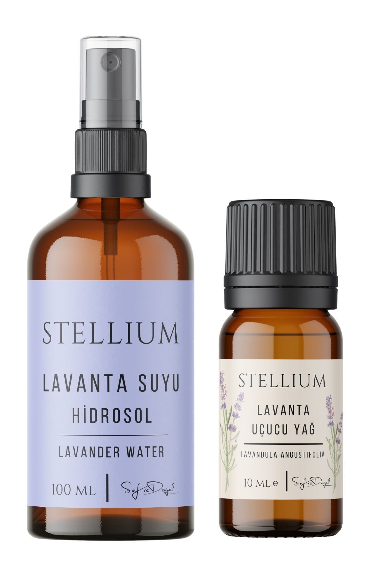 Lavanta Suyu Hidrosol 100 ml ve Lavanta Uçucu Yağı 10 ml