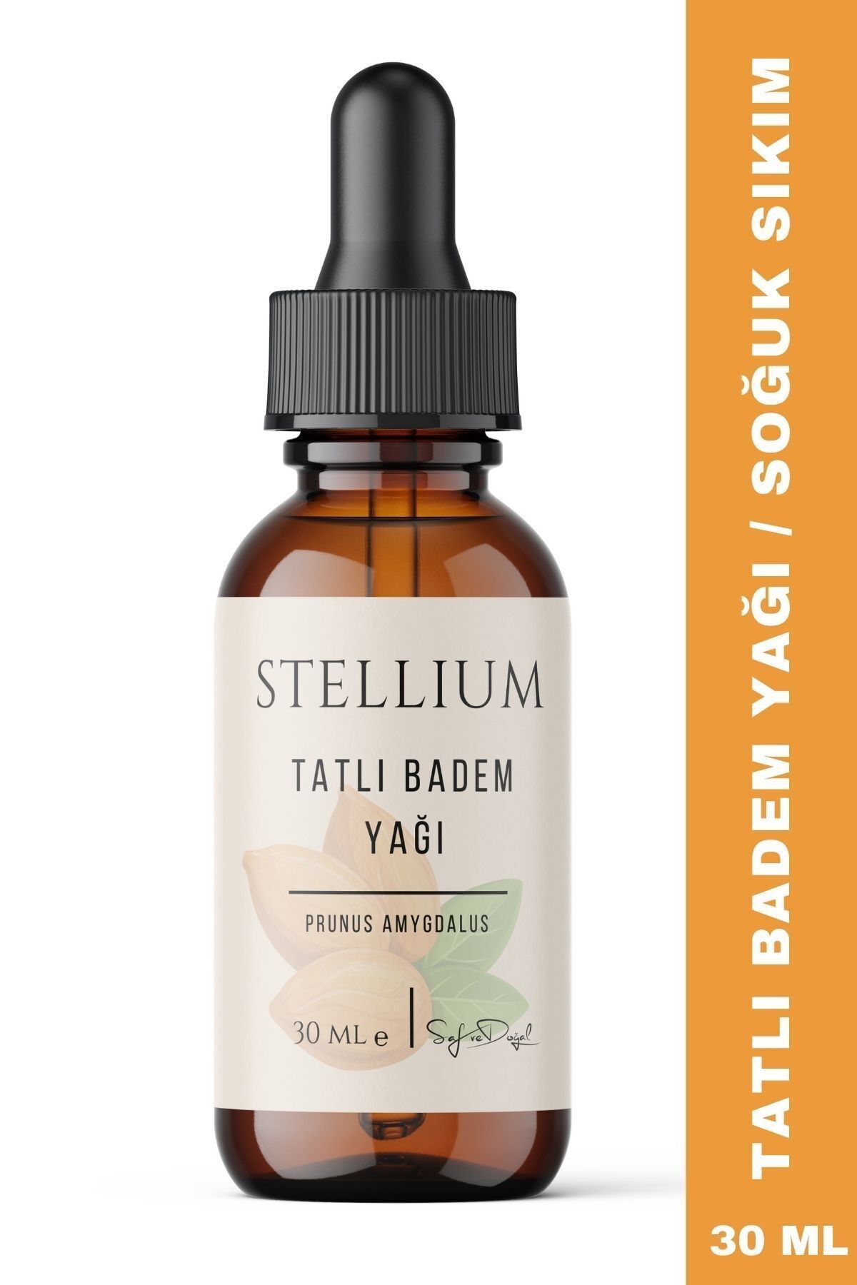 Tatlı Badem Yağı 30 ml Soğuk Sıkım (%100 Doğal)-Sweet Almond Oil