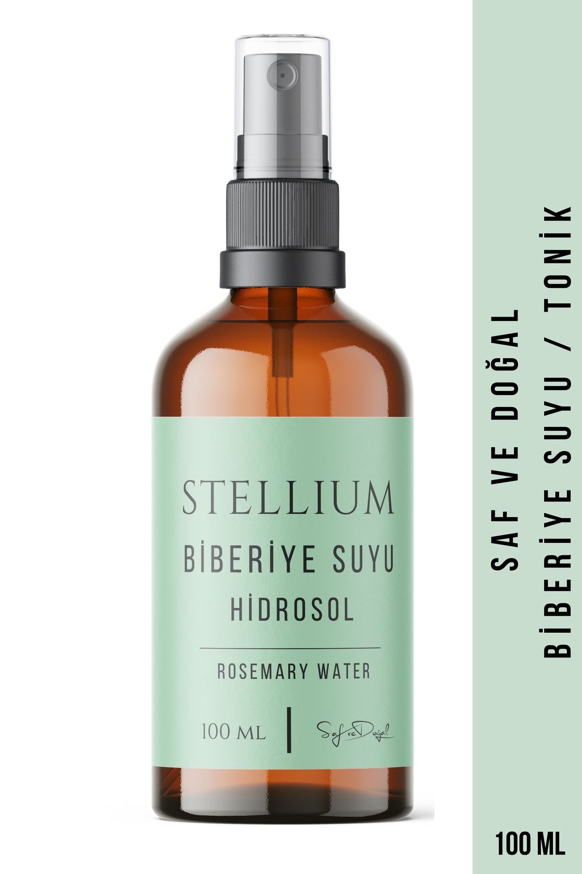 Biberiye Suyu Hidrosol- Hızlı Saç Uzama Ve Güçlendirme, Saç Dökülme Karşıtı ( %100 Doğal ) 100 ml