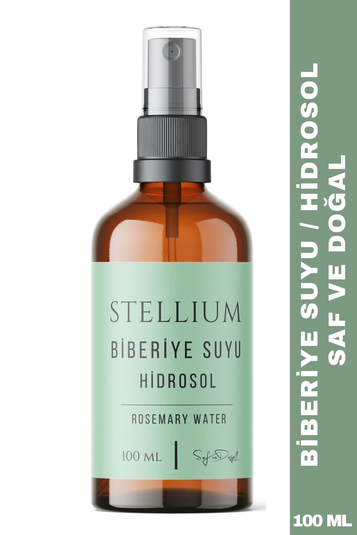 Biberiye Suyu Hidrosol- Hızlı Saç Uzama Ve Güçlendirme, Saç Dökülme Karşıtı ( %100 Doğal ) 100 ml