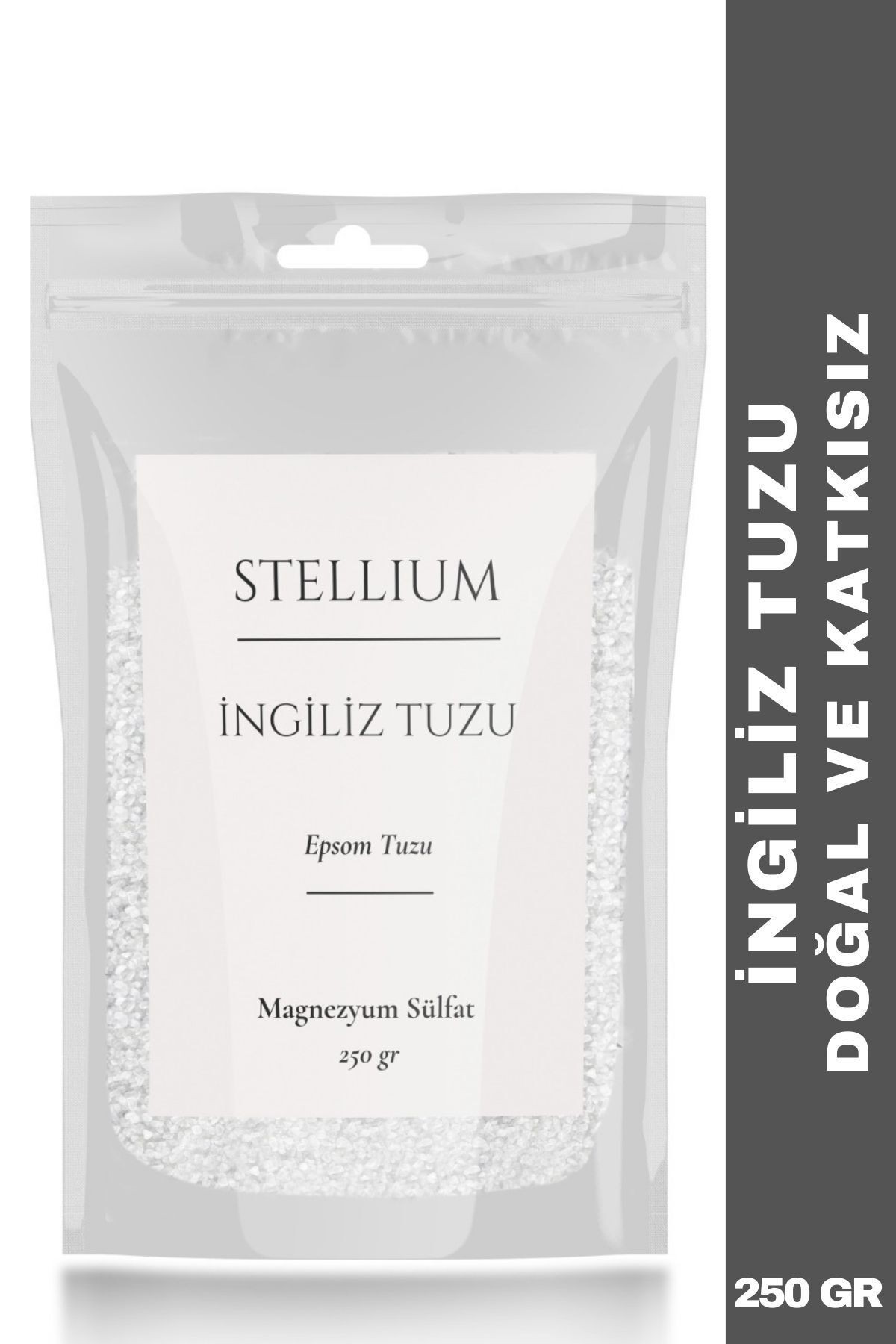 İngiliz Tuzu (Epsom Tuzu) , Magnezyum Sülfat , Katkısız 250 gr