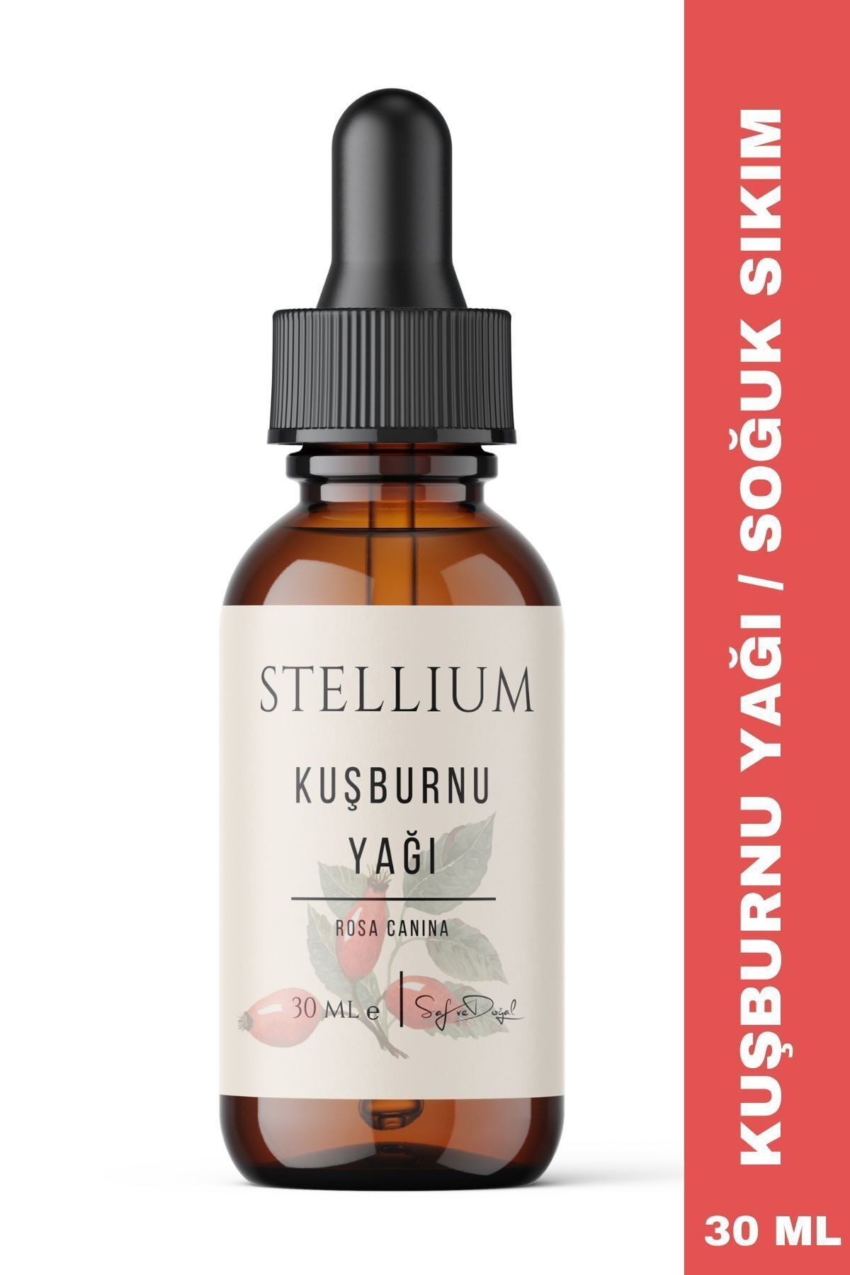 Kuşburnu Yağı 30 ml Soğuk Sıkım (%100 DOĞAL)- Rosehip Oil