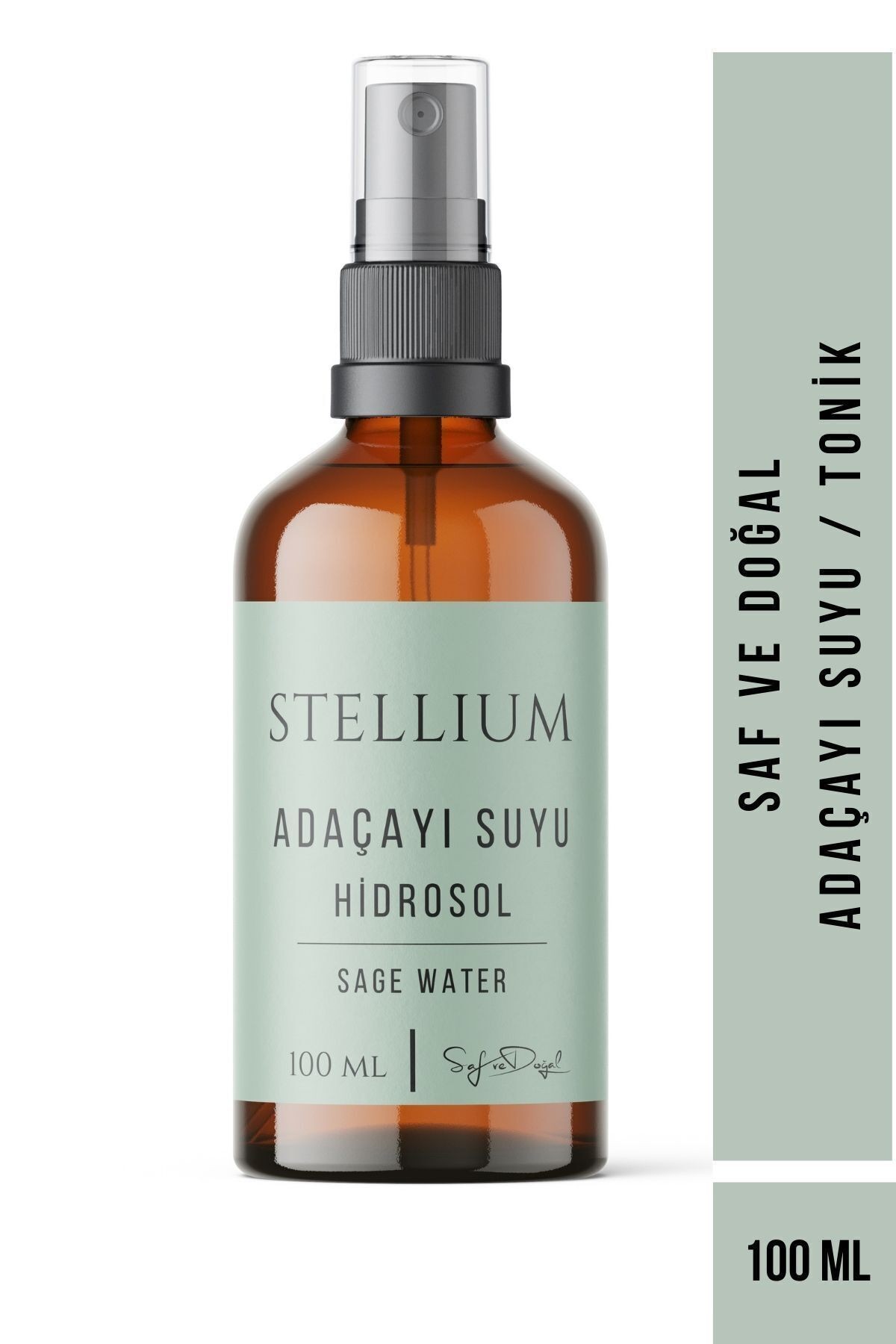 Adaçayı Suyu Hidrosolü (%100 DOĞAL,YAĞI ALINMAMIŞ) Tonik 100 ml