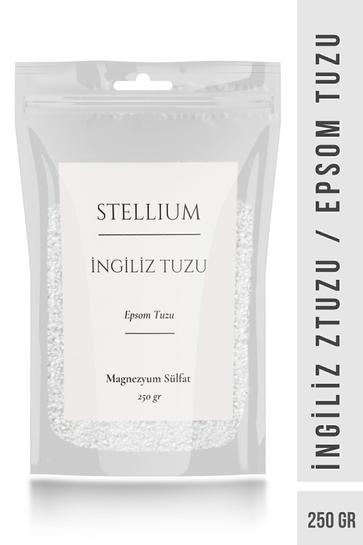 İngiliz Tuzu (Epsom Tuzu) , Magnezyum Sülfat , Katkısız 250 gr