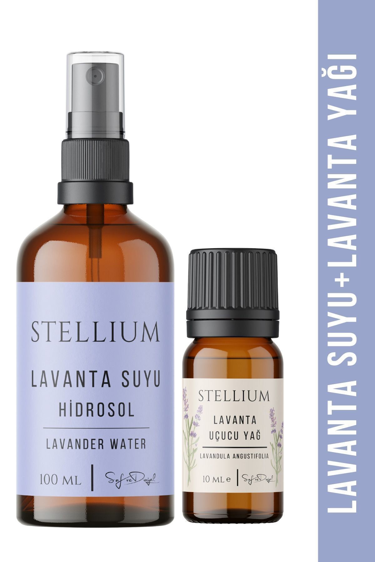 Lavanta Suyu Hidrosol 100 ml ve Lavanta Uçucu Yağı 10 ml