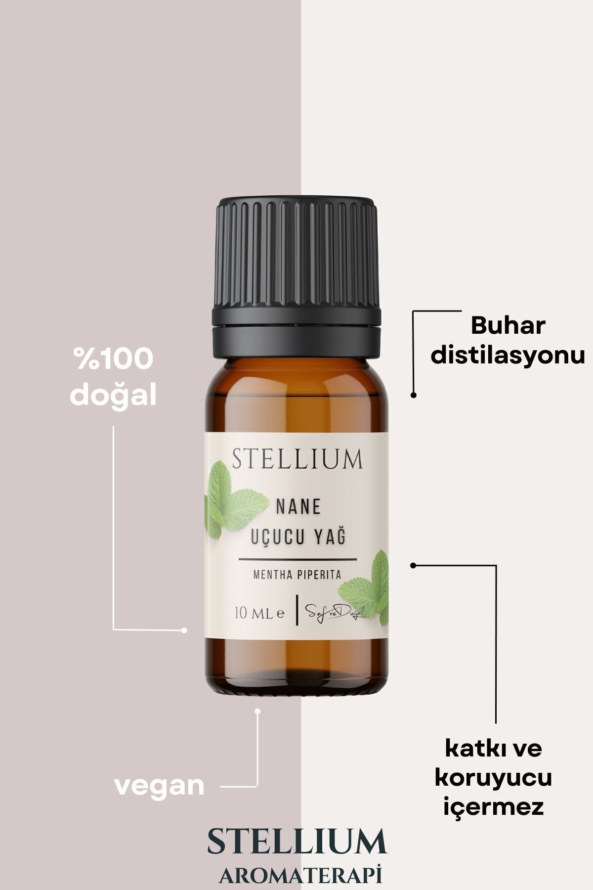 Nane Uçucu Yağı 10 ml (%100 DOĞAL)- Peppermint Essantial Oil