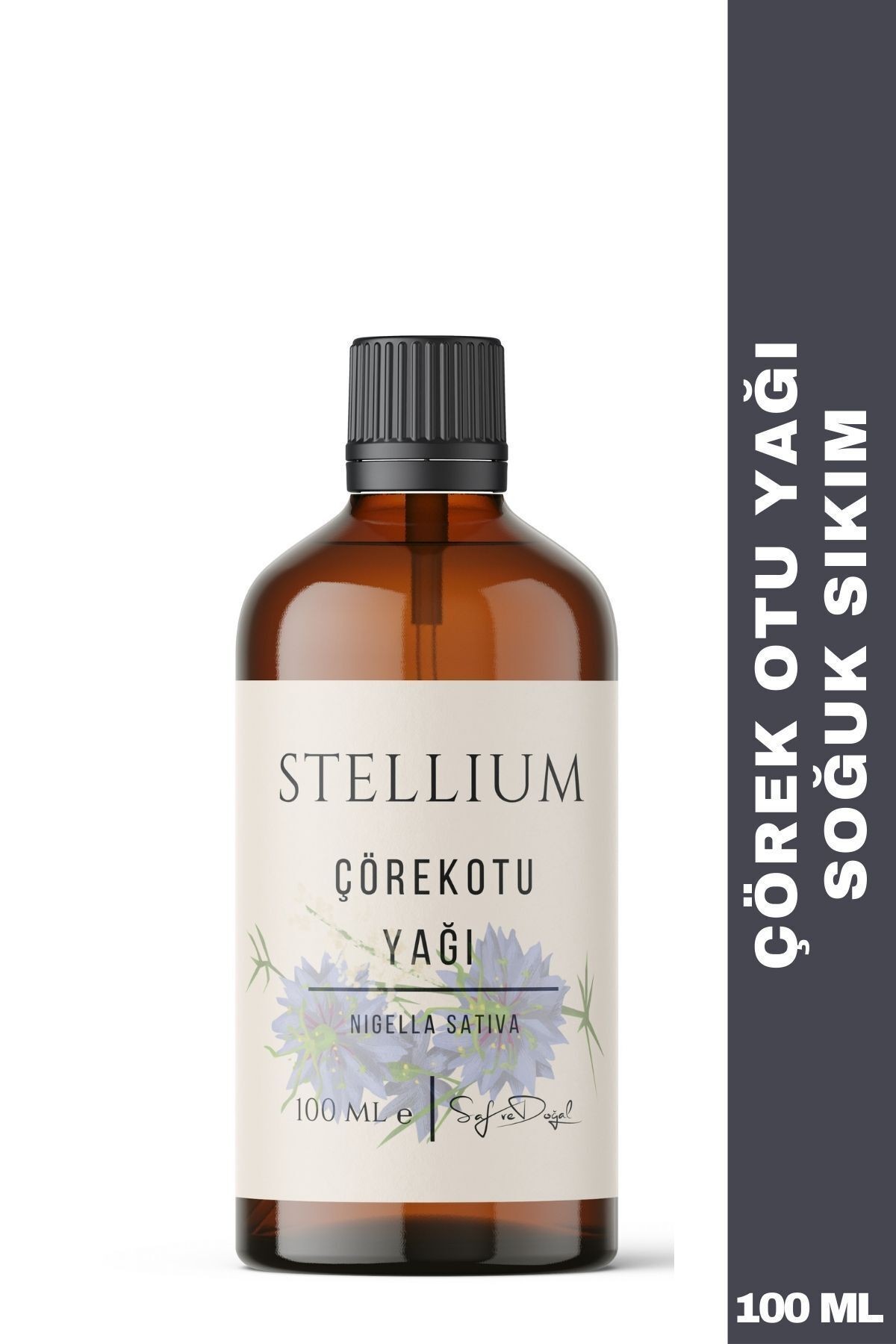 %100 Saf ve Doğal Çörekotu Yağı-Soğuk Sıkım 100 ml