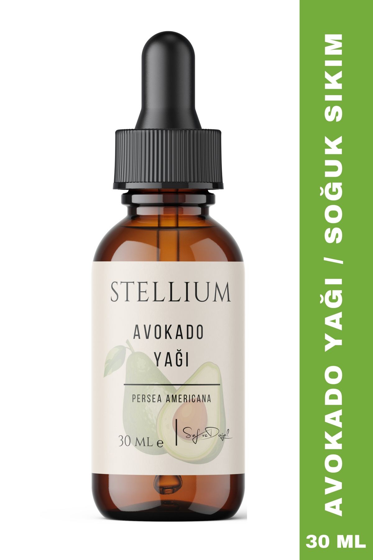 Avokado Yağı 30 ml Soğuk Sıkım (%100 Doğal)-Avocado Oil