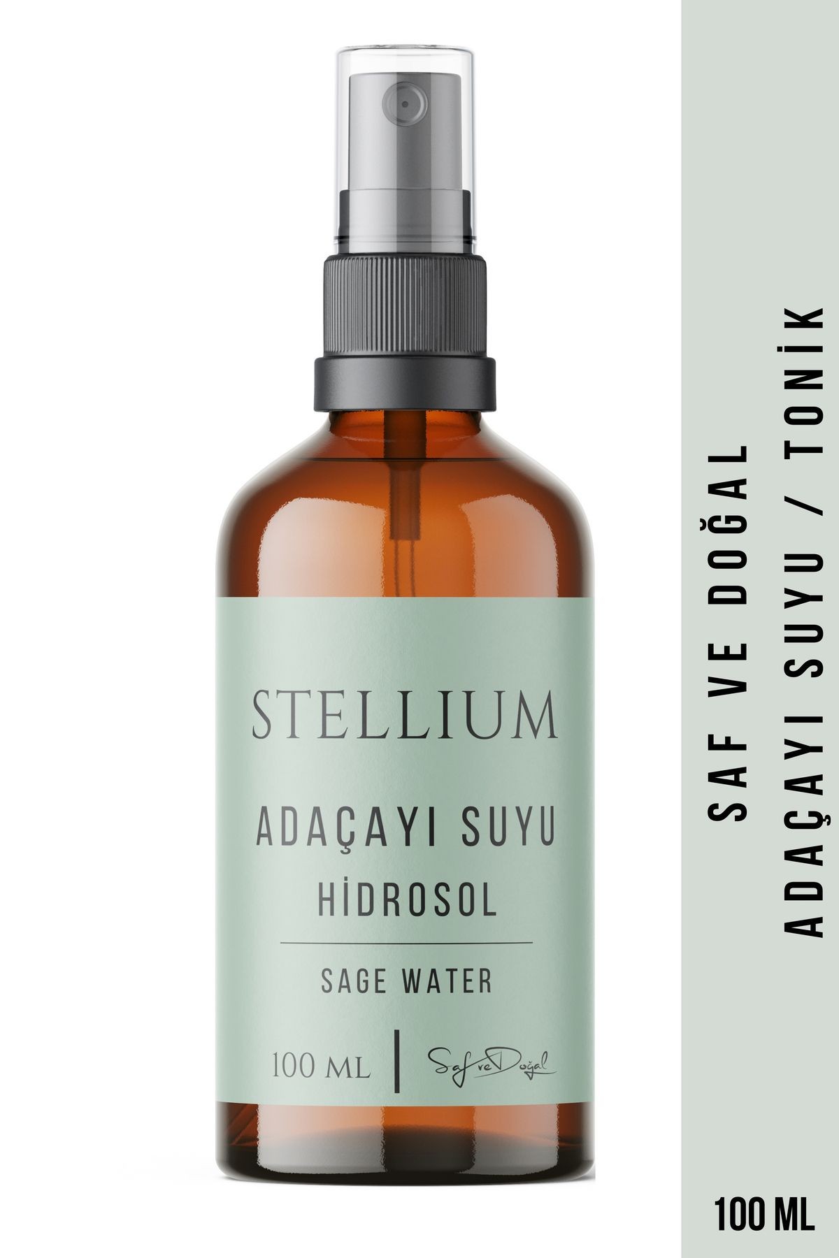 Adaçayı Suyu Hidrosolü (%100 DOĞAL,YAĞI ALINMAMIŞ) Tonik 100 ml