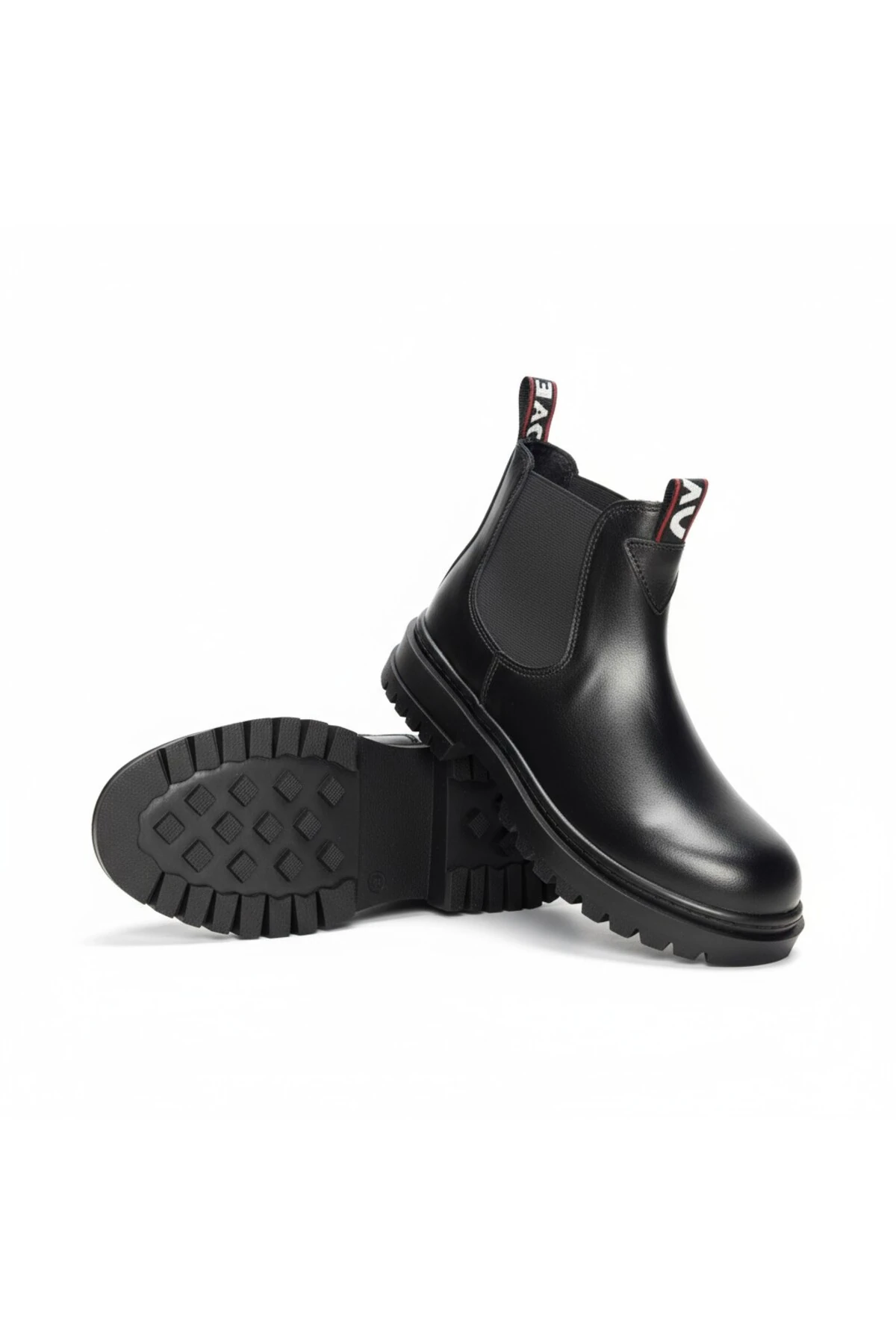 Hakiki Deri Ortopedik Lastikli Bot