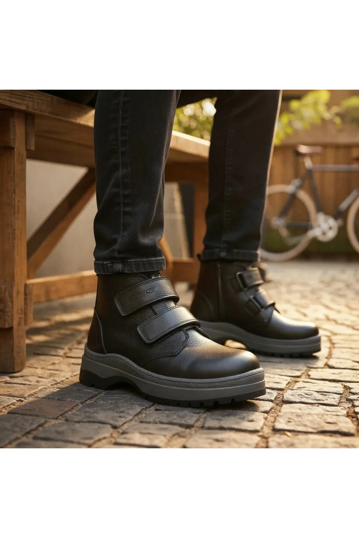 Hakiki Deri Kürklü Bot Ortopedik