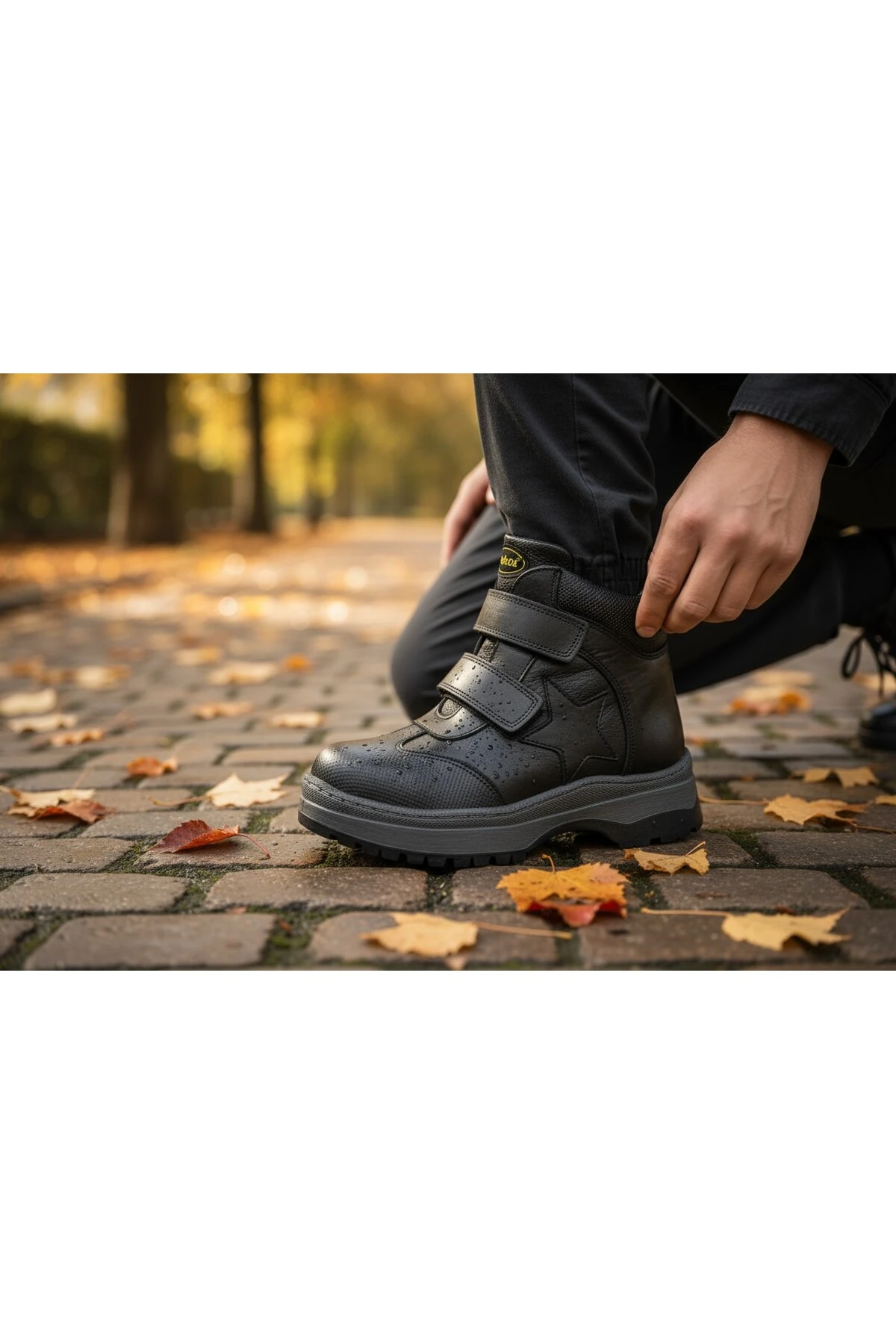 Hakiki Deri Ortopedik Çocuk Bot