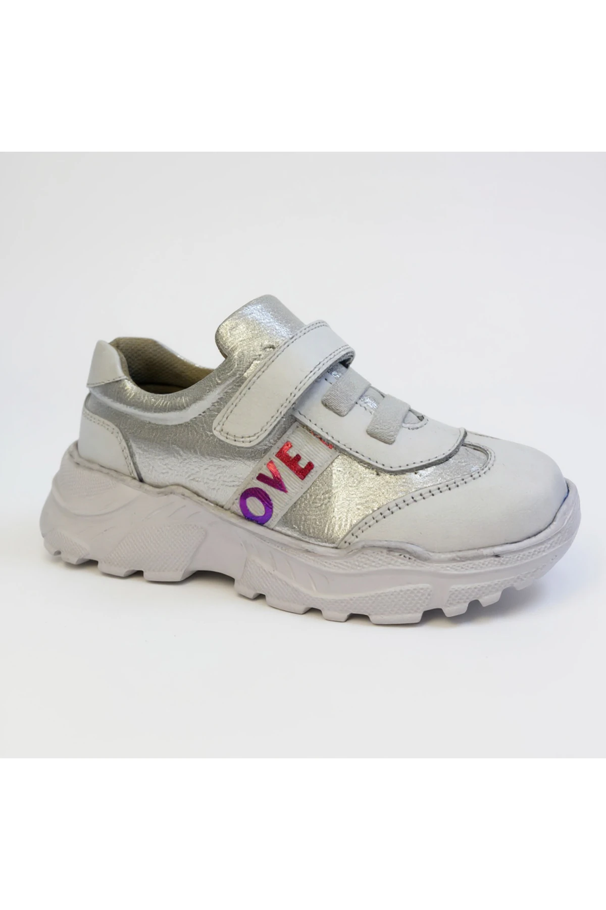 Ekstra Hafif Ortopedik Beyaz Spor ayakkabı