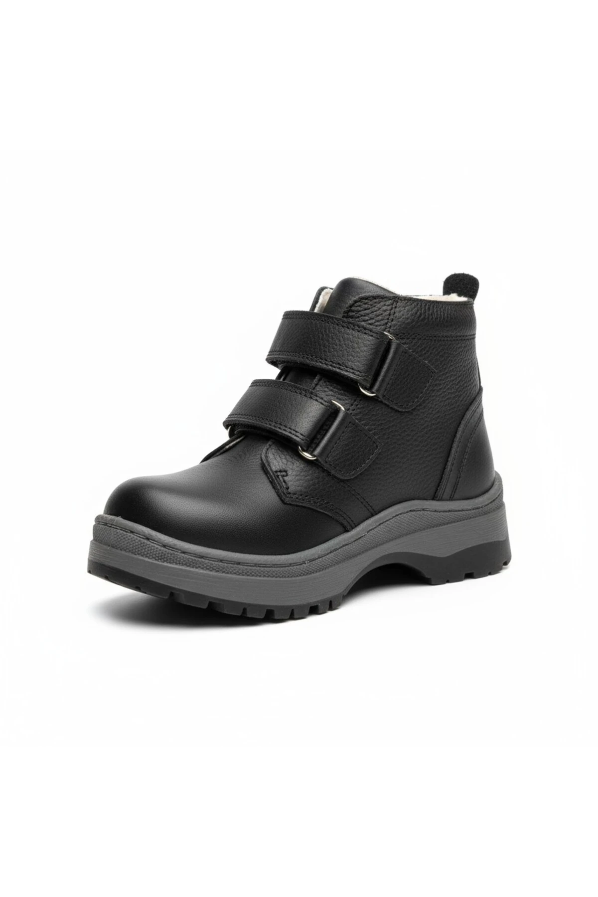 Hakiki Deri Kürklü Bot Ortopedik