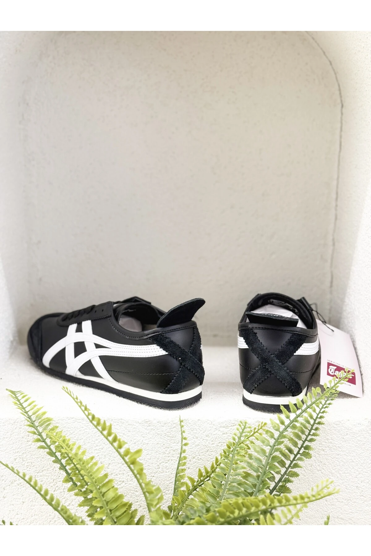 E E-3226 Hakiki Deri Düz Taban Sneaker Spor Ayakkabı Unısex