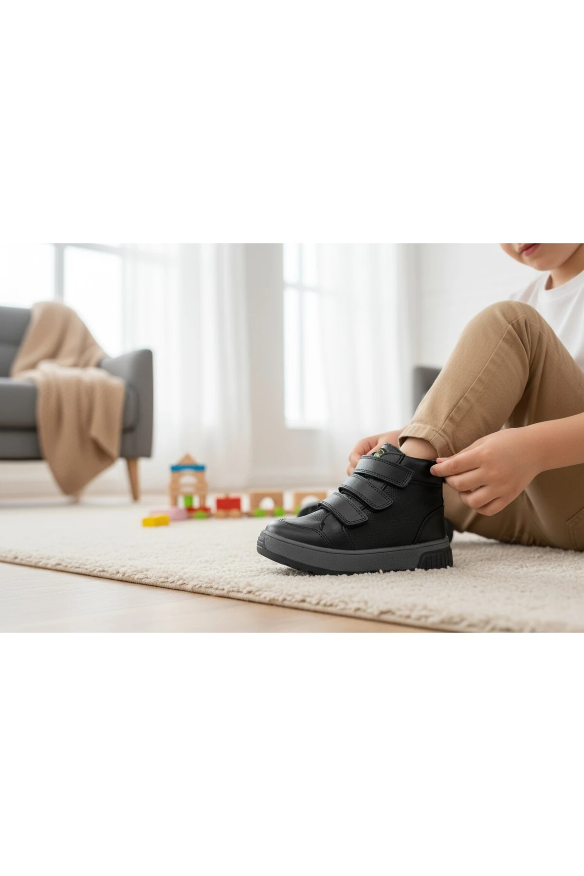 Hakiki Deri Ortopedik Bot