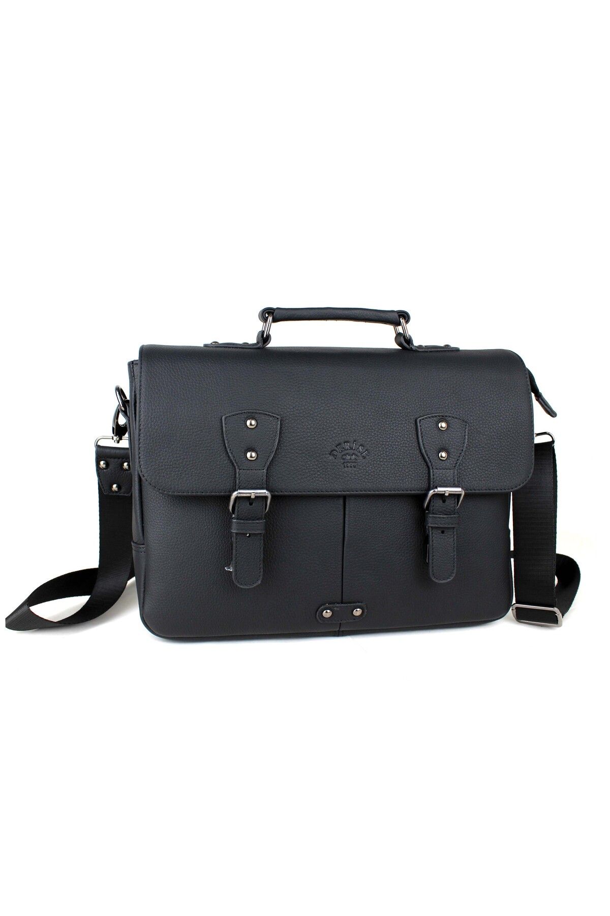 Erkek Crazy Kahverengi Hakiki Deri 13 inç Evrak ve Laptop Çantası