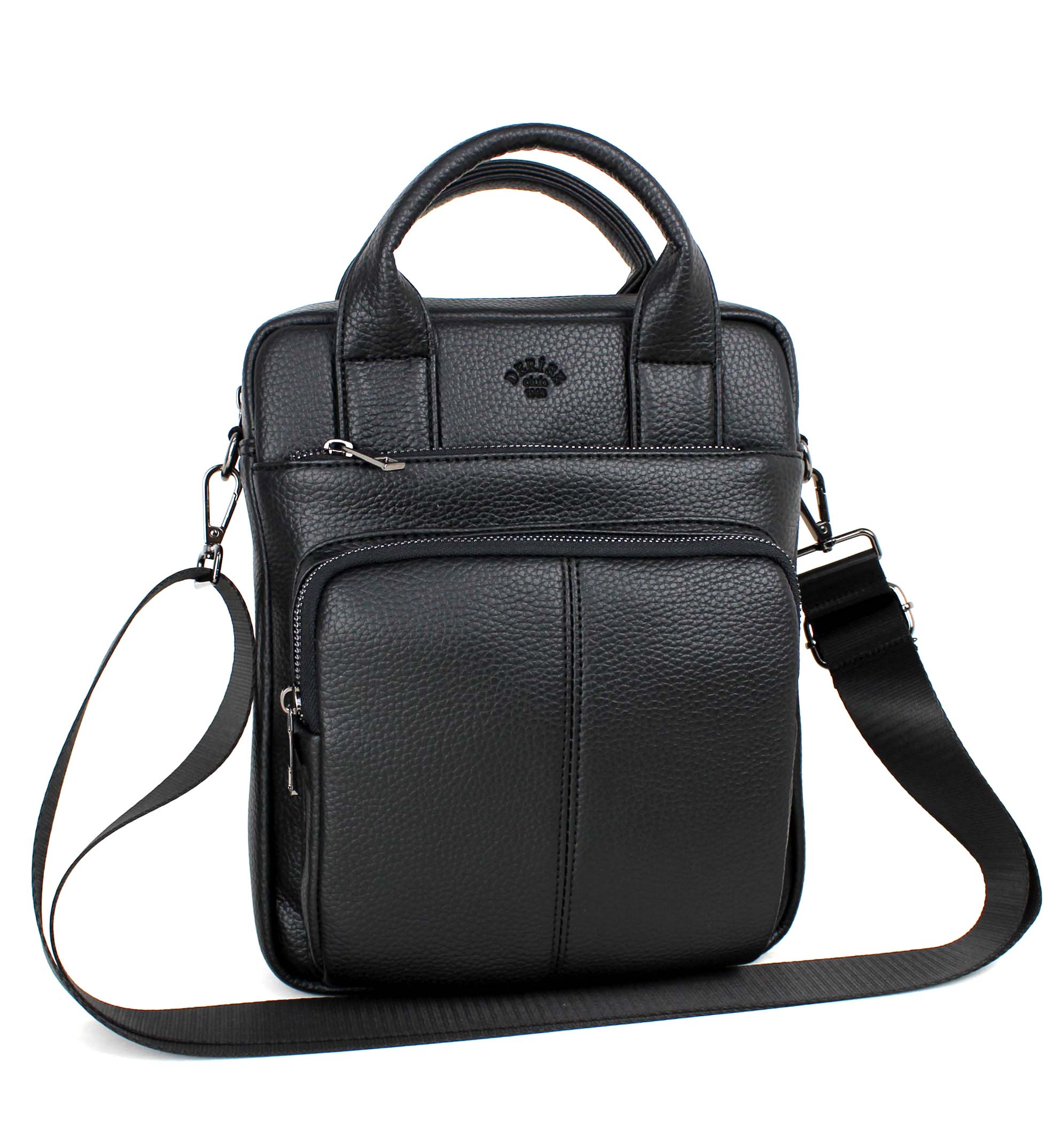 Erkek Omuz Askılı 11,5 İnç iPad, Tablet, Notebook ve Laptop Çantası - si̇yah