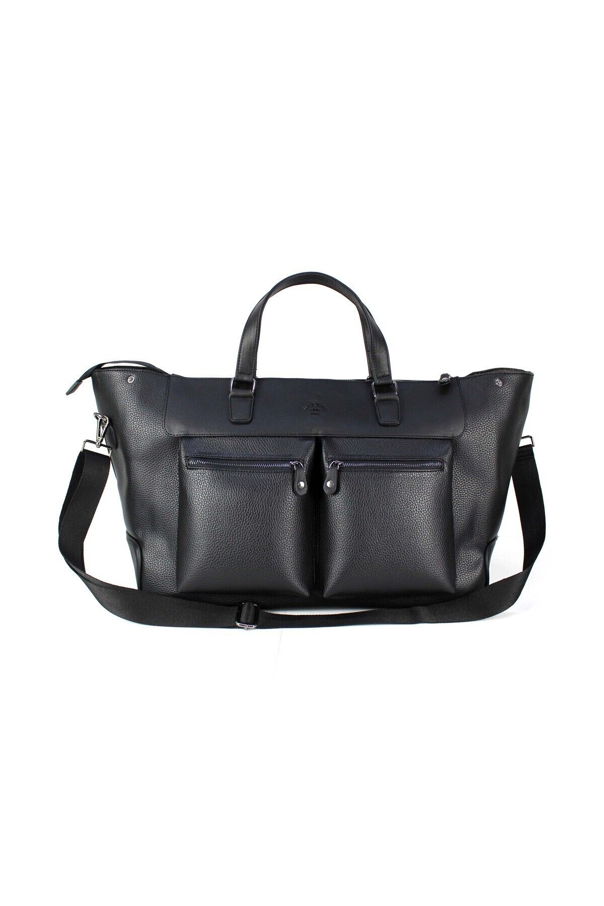 Unısex Lüks Suni Deri Seyahat Spor Valiz Çantası