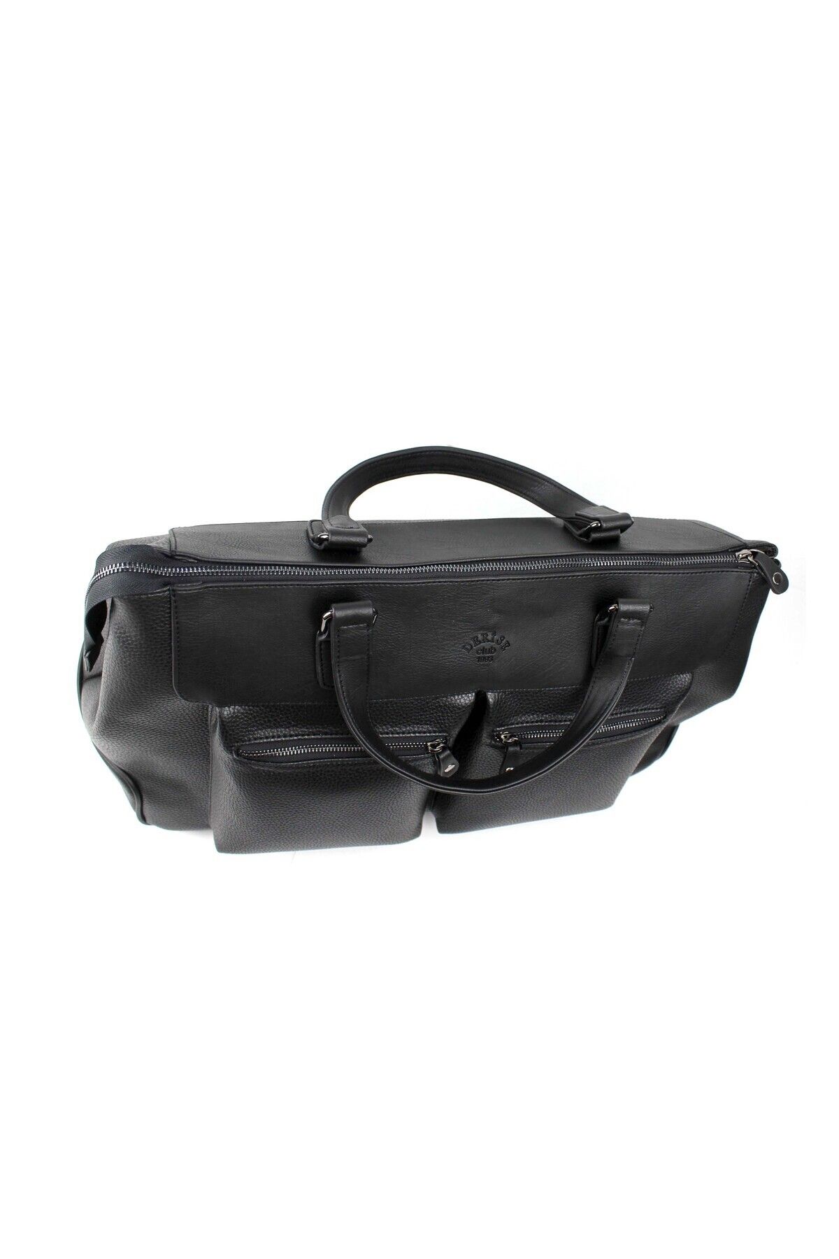 Unısex Lüks Suni Deri Seyahat Spor Valiz Çantası