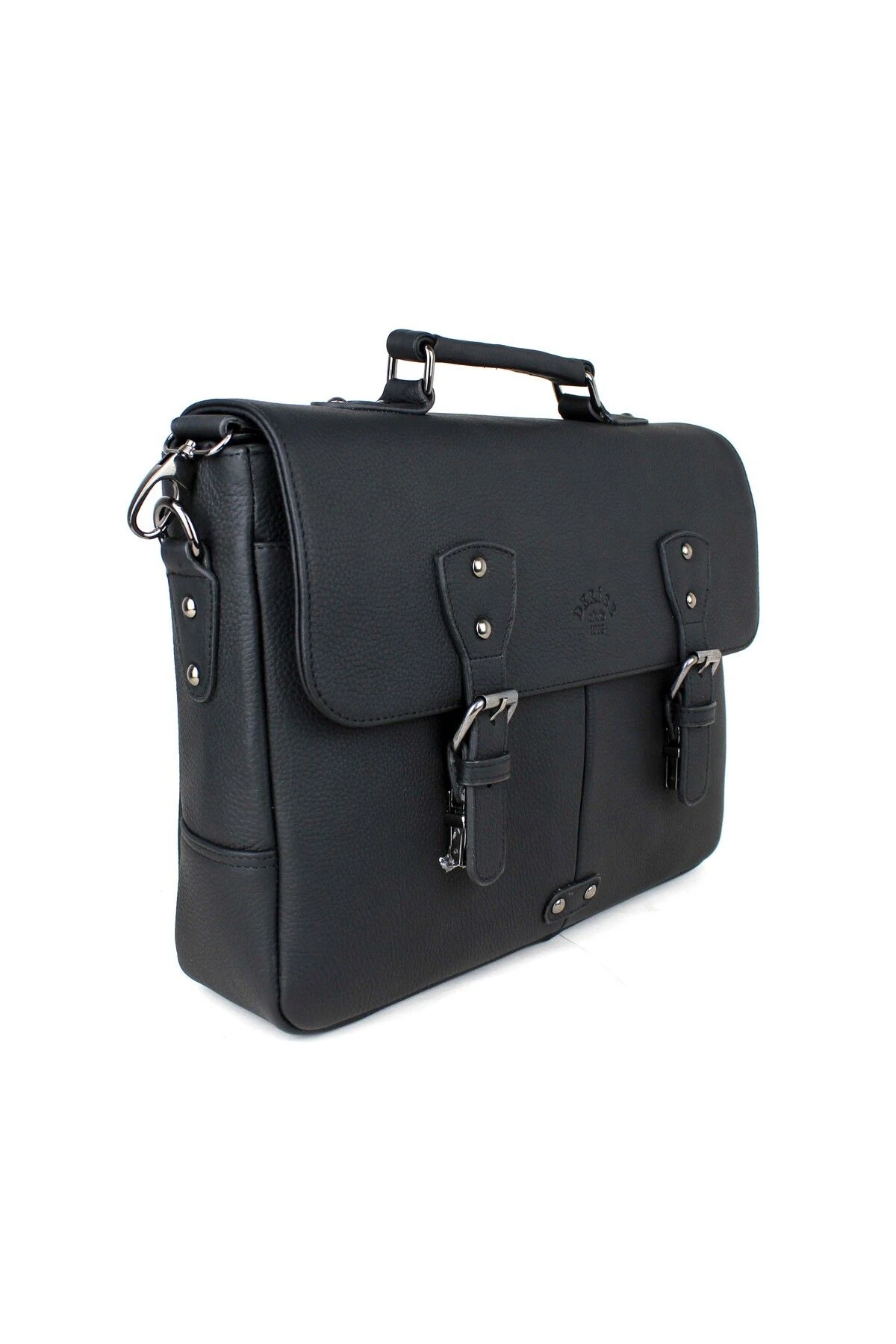 Erkek Crazy Kahverengi Hakiki Deri 13 inç Evrak ve Laptop Çantası